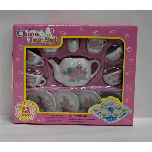DOLL SIZED CHINA TEA SET