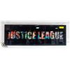 Image 1 : ARTISSIMO JUSTICE LEAGUE WALL HANGING 36" X 12"