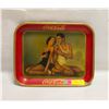 Image 1 : 1934 COCA-COLA SERVING TRAY JOHNNY WEISSMULLER &