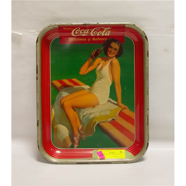 1939 COCA-COLA SERVING TRAY