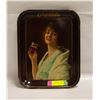 Image 1 : 1923 COCA-COLA FLAPPER GIRL SERVING TRAY