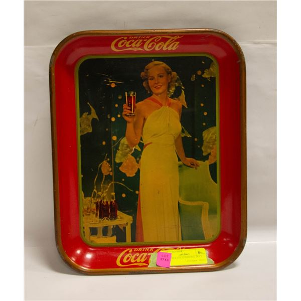 1935 COCA-COLA SERVING TRAY