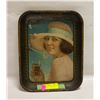 Image 1 : 1921 COCA-COLA "SUMMER GIRL" SERVING TRAY