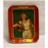 Image 1 : 1930 COCA COLA SERVING TRAY SWIMMER GIRL