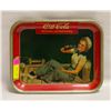 Image 1 : 1940 COCA-COLA SAILOR GIRL SERVING TRAY