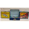 Image 1 : 3 MATCHBOX CARRYING CASES WITH ASSORTED