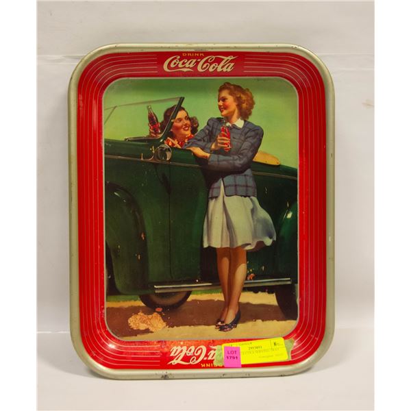 1942 COCA COLA SERVING TRAY