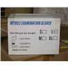 Image 1 : CASE OF NITRILE EXAMINATION GLOVES SIZE LRG 1000PC
