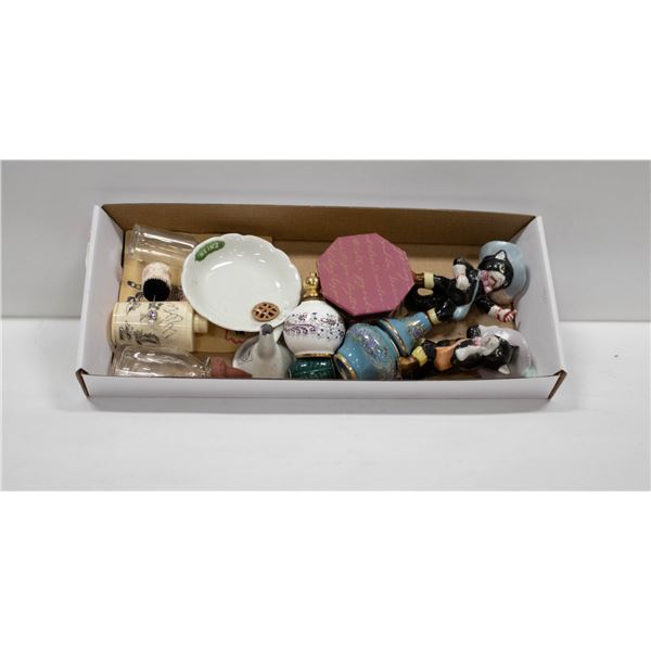 TRAY OF ESTATE MINIATURES