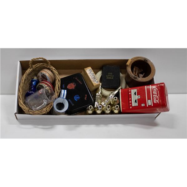 TRAY OF ESTATE MINIATURES