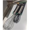 Image 1 : NEW 2 PC. ONEIDA BALLOON WHIP / WHISK SET 11" & 7"