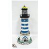 Image 1 : GARDEN/YARD LIGHTHOUSE DECOR PIECE H-22.5"