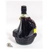 Image 1 : SHIP SHAPED WINE BOTTLE OF UNKNOWN FOR DECOR