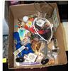 Image 1 : FLAT OF ESTATE ITEMS JEWELRY STAMPS ETC