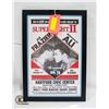 Image 1 : FRAMED COPY POSTER MOHAMMED ALI & JOE