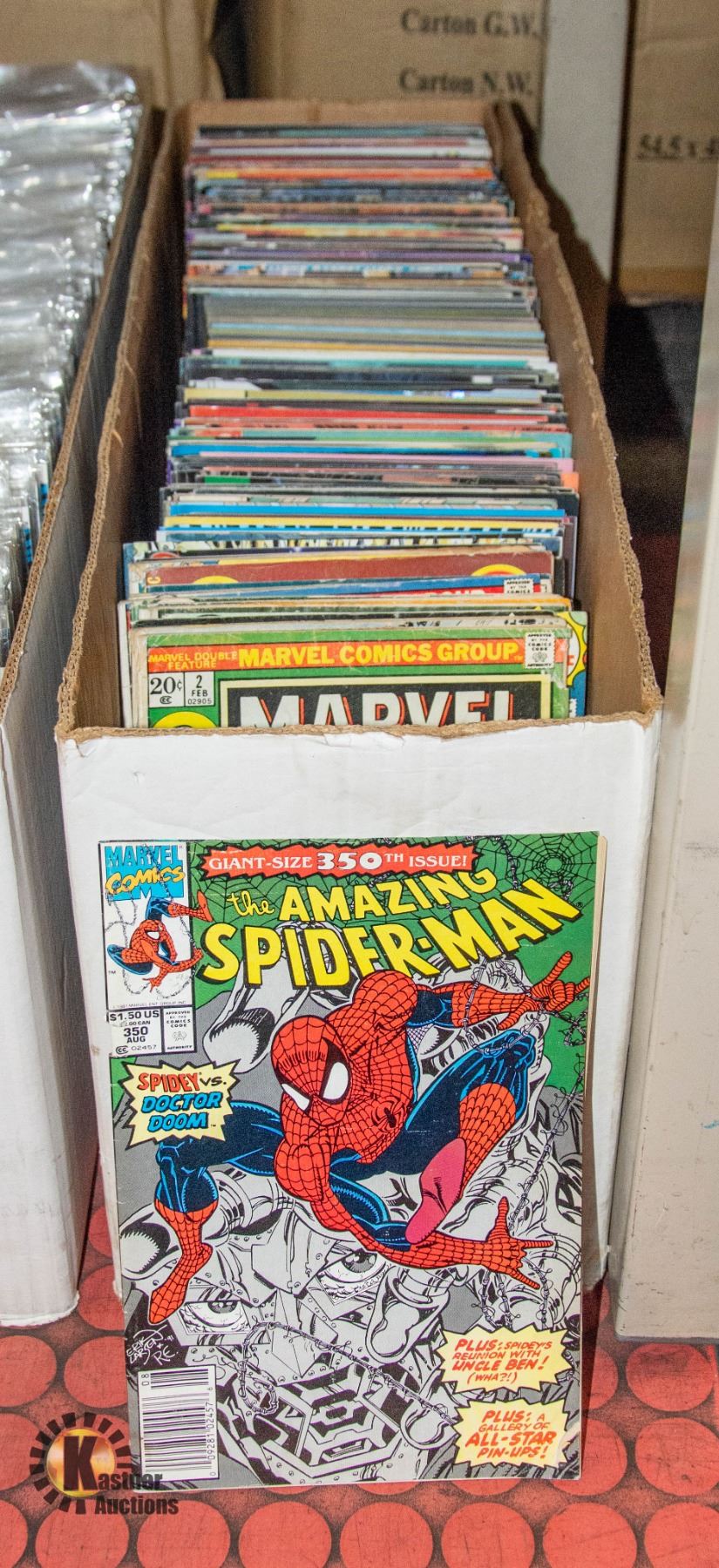 COMICS BOX - COMIC BOOKS IN A LONG BOX