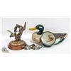Image 1 : HANDMADE WOODEN DUCK DECOY WITH SET OF