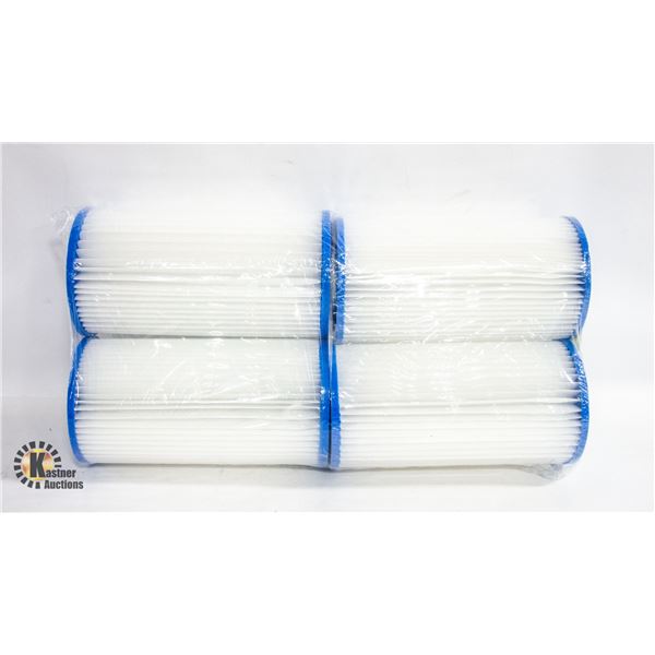 FOUR POOL FILTERS