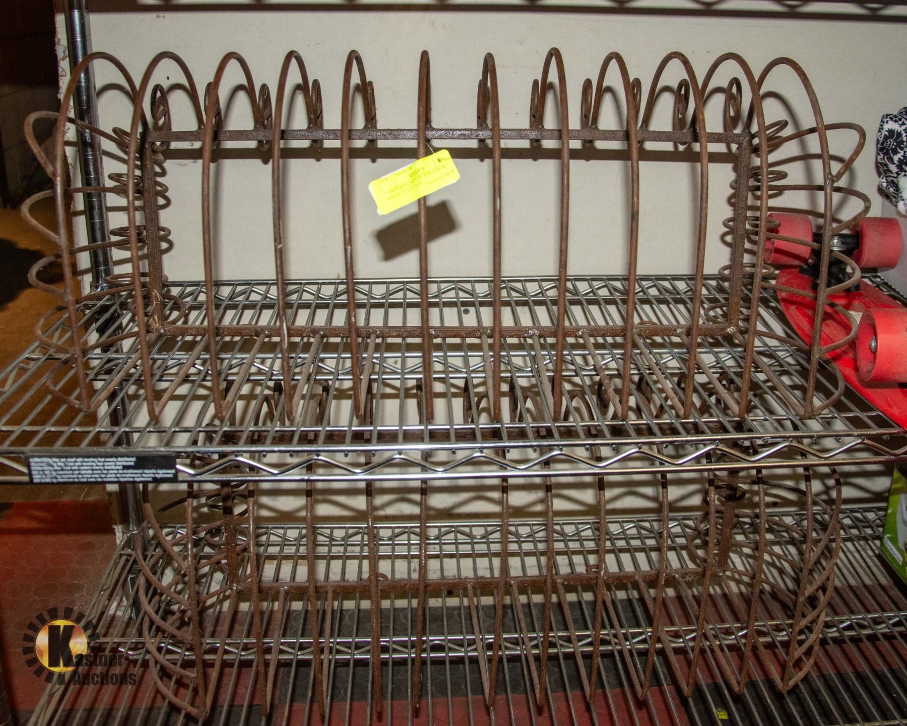 2 ANTIQUE CAST IRON WINDOW BOXES 33