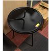 Image 1 : STRUCTUBE ROUND BLACK SIDE TABLE H-20