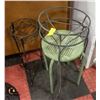 Image 1 : MISCELLANEOUS LOT OF 4 PLANT STANDS