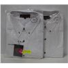 Image 1 : NEW MEN'S SHIRTS 2 WHITE SIZE 2XL-TALL