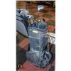 Image 1 : GOLF BAG WITH 4 CLUBS LEFT HAND