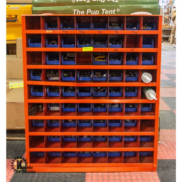 PARTS ORGANIZOR AND CONTENTS