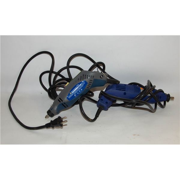 LOT OF 2 ROTARY TOOLS