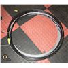 Image 1 : CHAIN LINK BOTTOM WIRE, APPROXIMATE 60FT OF BLACK,