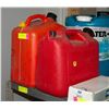 Image 1 : 2 JERRY CANS WITH WATER COOLER
