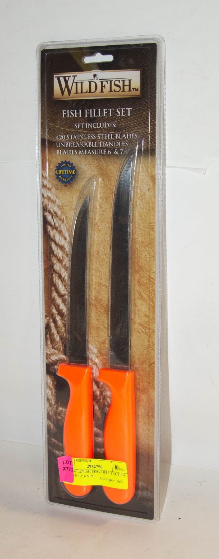 Fish Fillet Sets NEW WILDFISH FISH FILLET SET 6 & 7.25