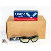 Image 1 : UVEX SAFETY GLASSES - S0604X - QTY: 10 (NEW)