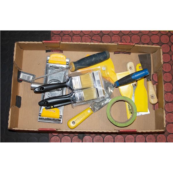 FLAT OF DRYWALL ITEMS
