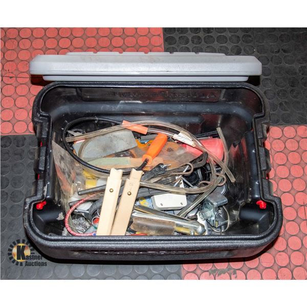 ACTION PACKER WITH CONTENTS