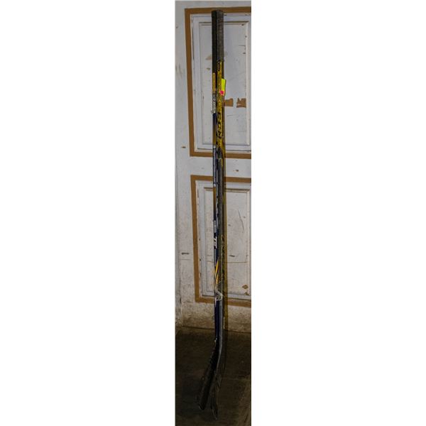 LOT OF 2 HOCKEY STICKS