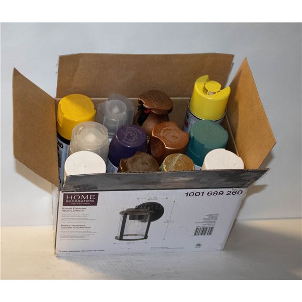 LOT OF SPRAY PAINT
