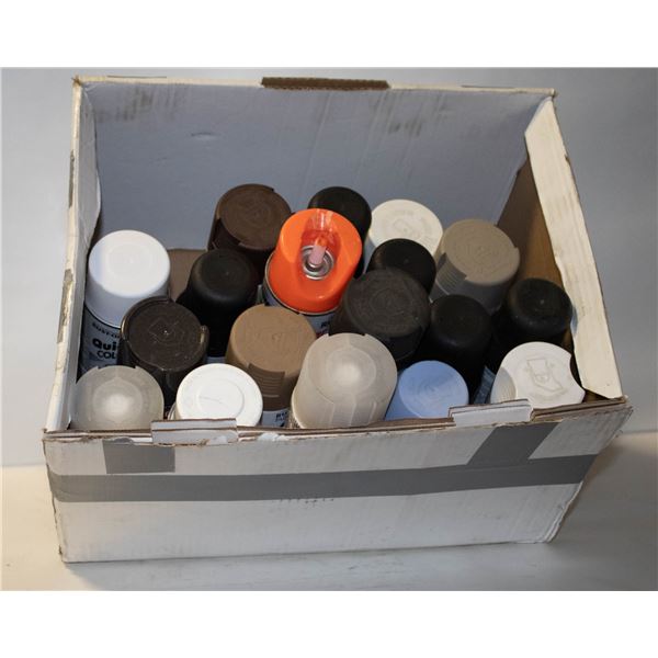 LOT OF SPRAY PAINT