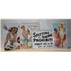 Image 1 : SET OF 4 VINTAGE LOOKING METAL SIGNS