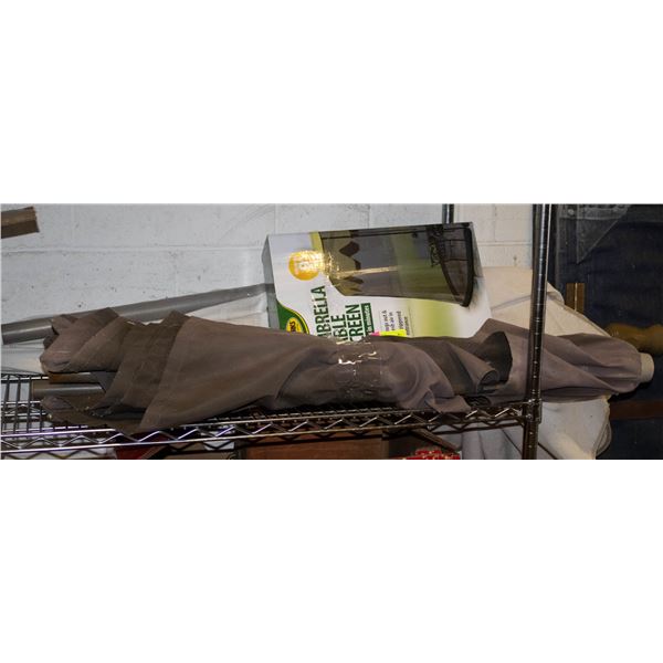 PATIO UMBRELLAS WITH MOSQUITO NETTING