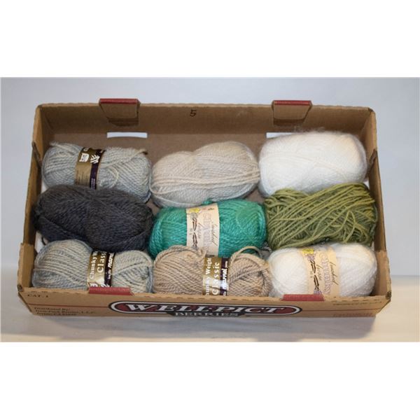 YARN 9 YARNS (MULTI - COLOR)