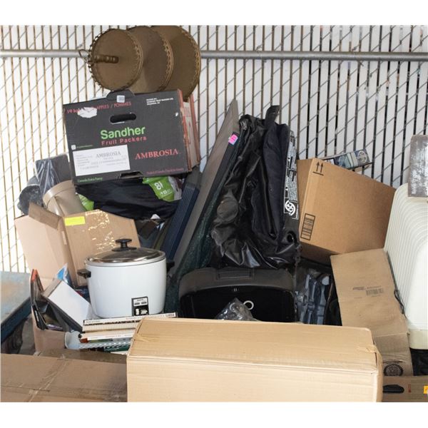 PALLET OF UNCLAIMED ITEMS