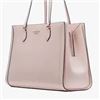 Image 1 : VIVIAN LEOPOLD: Kate Spade Leather Laptop Tote in Conch Pink