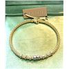 Image 1 : ELIZABETH THE GOLD LADY: 18K Yellow Gold and Diamond FOPE Bracelet Set in 18K White Gold