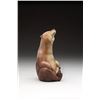 Image 1 : JOSHUA TOBY ART: "Ethos" - Meditating Bear Bronze by Joshua Tobey