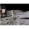 Image 1 : CHARLIE DUKE: Former NASA Astronaut Charlie Duke Lunar Image and Signed Hardcover Autobiography