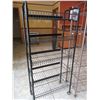 Image 1 : LOT DE 2 ÉTAGÈRES EN METAL ASSORTIES