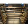 Image 2 : ÉTAGÈRE MOBILE EN BOIS A/ LUMIÈRE 43" X 27-1/2" X 54"