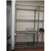 Image 1 : ÉTAGÈRE METALLIQUE 49" X 24" X 96"