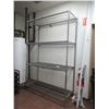 Image 1 : ÉTAGÈRE METALLIQUE 25" X 23-1/2" X 96"